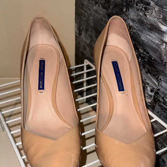 Stuart Weitzman Nude Heels Pumps